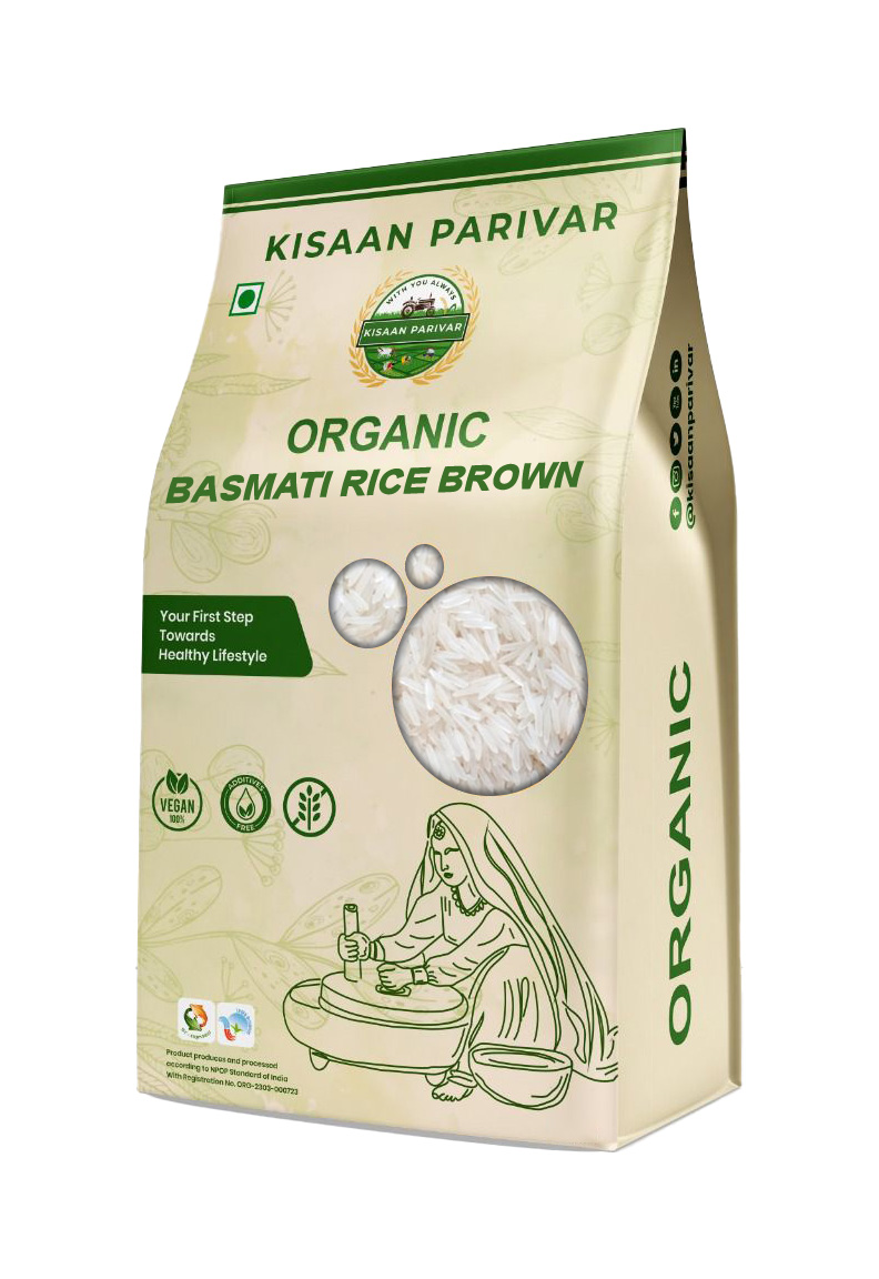 Organic Basmati  Rice Brown 1Kg