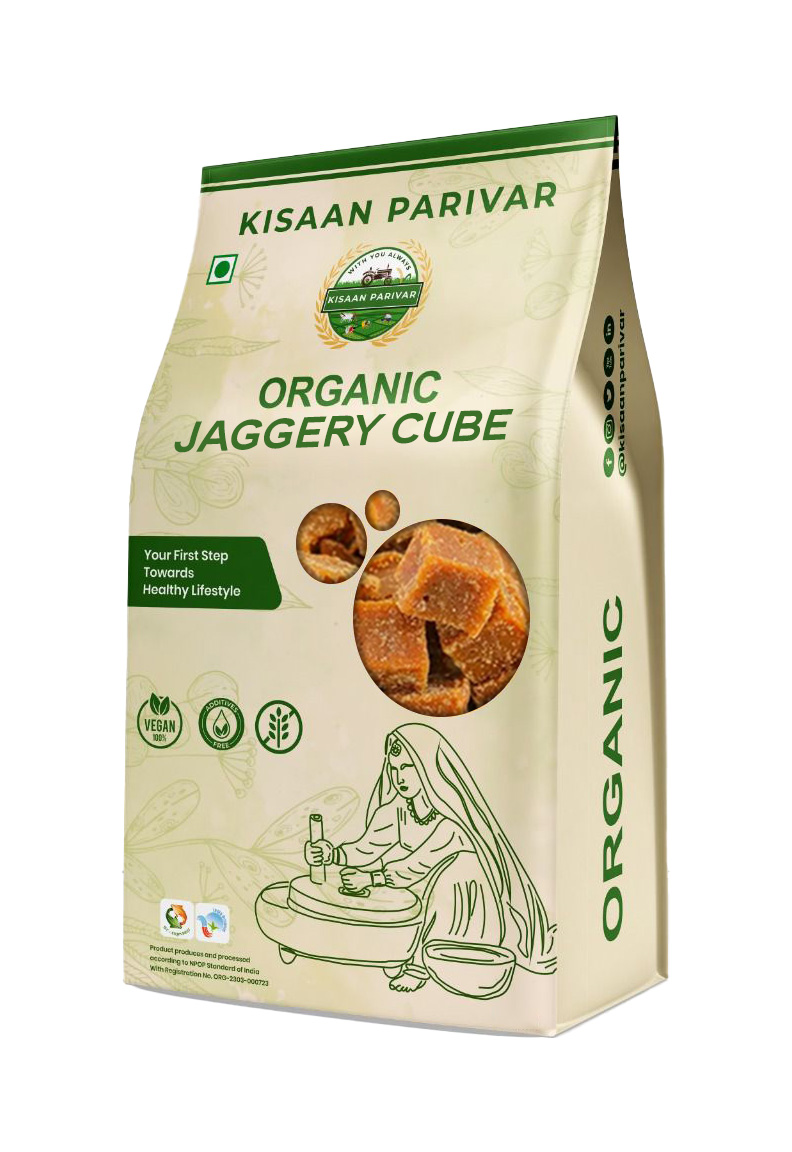 Organic Jaggery Cube 1000g